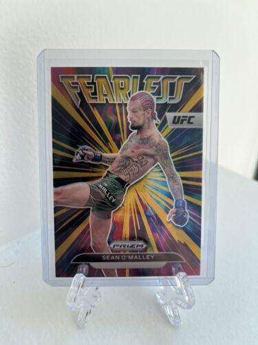 Sean O'Malley 2023 Panini Prizm UFC Fearless #3 Gold