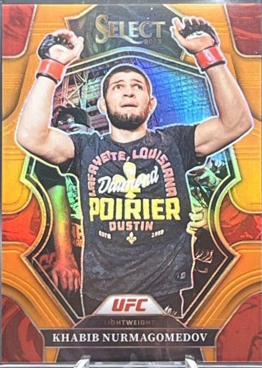 Khabib Nurmagomedov 2023 Panini Select UFC Premier Level #116 Orange
