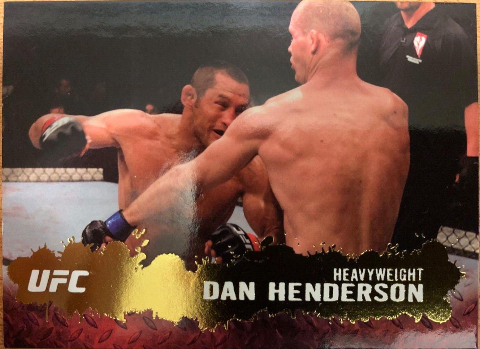 Dan Henderson 2009 Topps UFC Round 2 Base #67 Gold