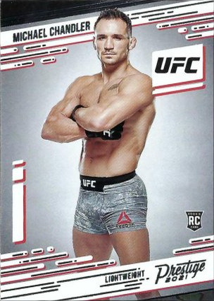 Michael Chandler 2021 Panini Chronicles UFC Base Prestige #77 Gold