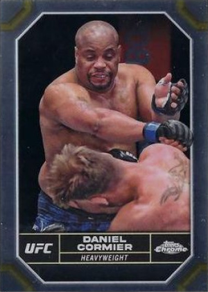 Daniel Cormier 2024 Topps Chrome UFC Base #56 Superfractor