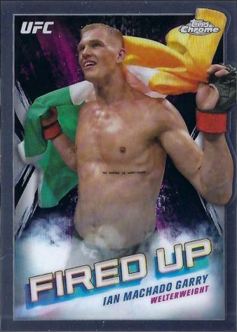 Ian Machado Garry 2024 Topps Chrome UFC Fired Up #FDP-15 Superfractor