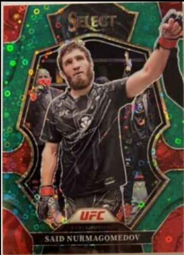 Said Nurmagomedov 2023 Panini Select UFC Premier Level #111 Green
