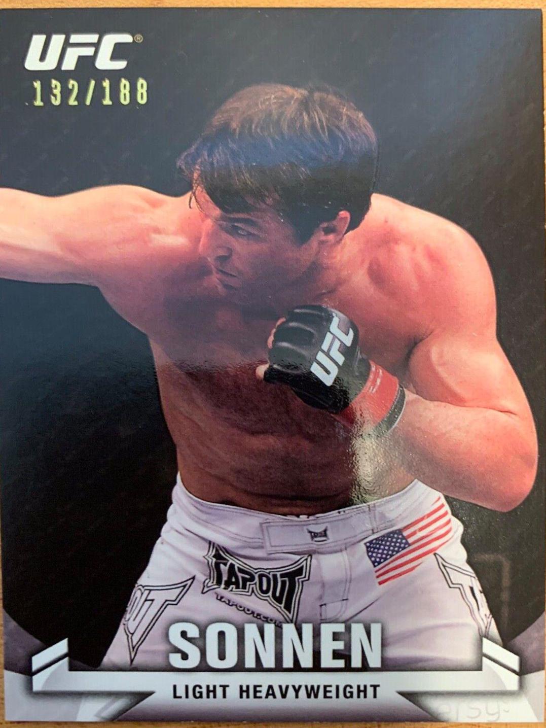 Chael Sonnen 2013 Topps UFC Knockout Base #68 Gold