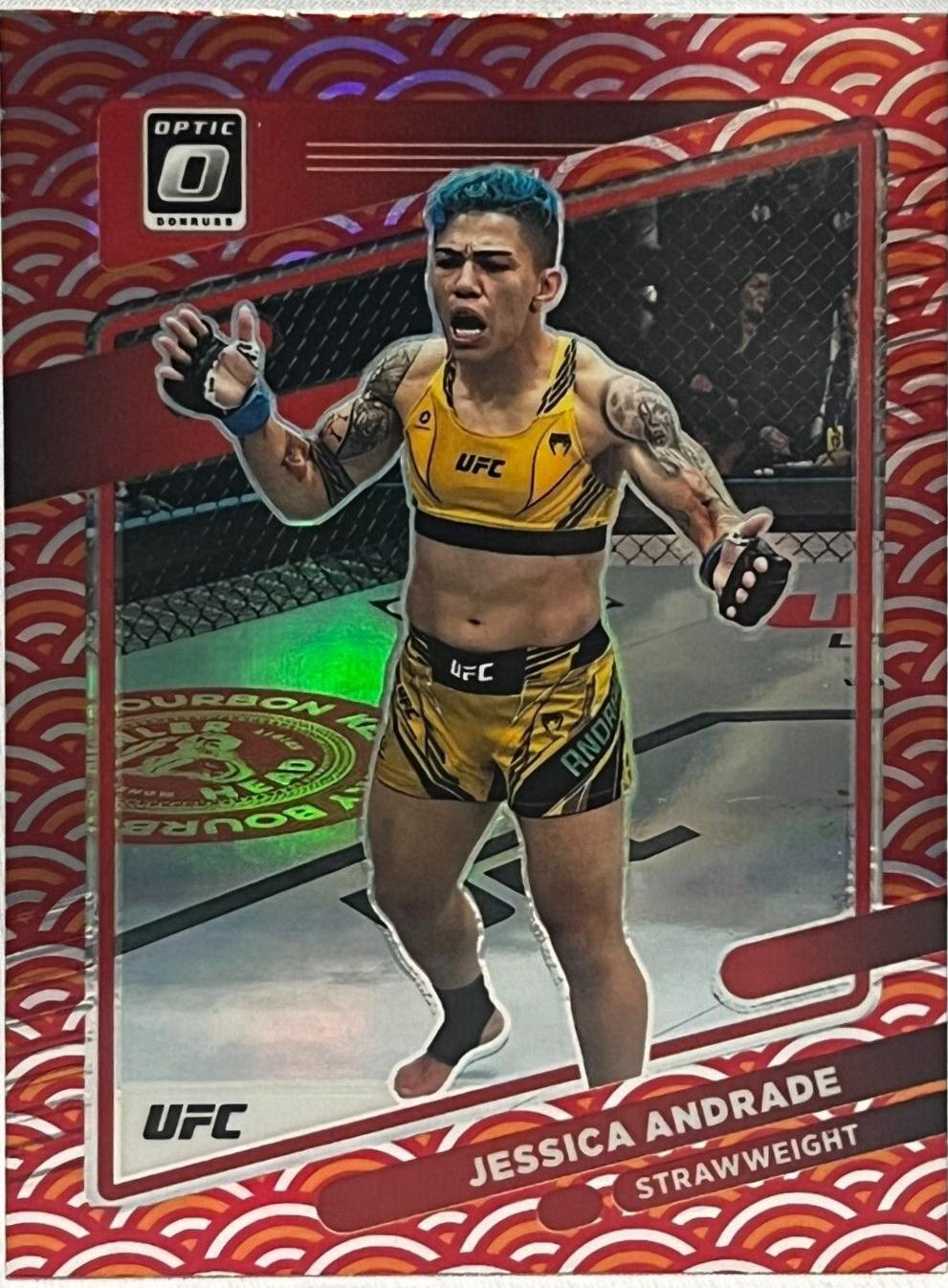 Jessica Andrade 2022 Panini Donruss Optic UFC Base #51 Photon