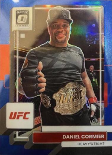 Daniel Cormier 2023 Panini Donruss Optic UFC Base #60 Blue