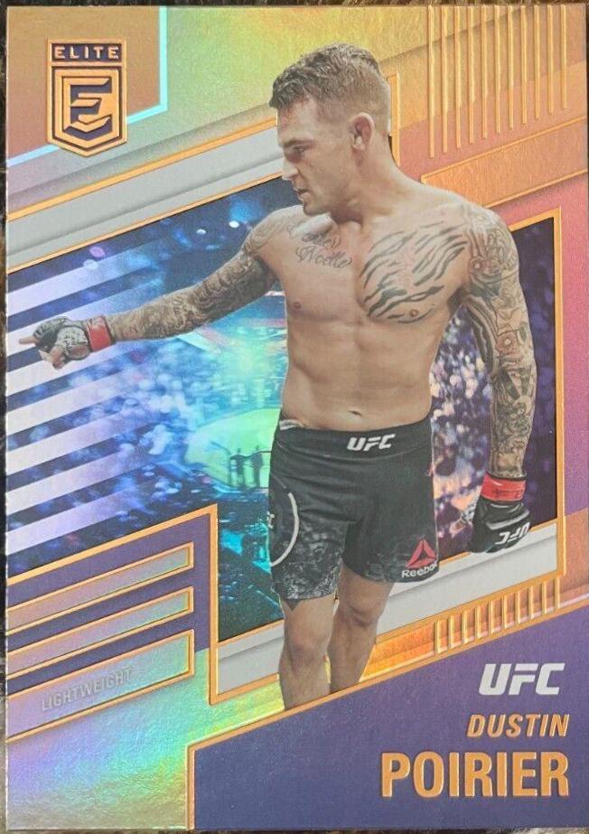 Dustin Poirier 2022 Panini Chronicles UFC Base Elite #257 Bronze