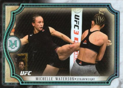 Michelle Waterson-Gomez 2018 Topps UFC Museum Collection Base #11 Ruby