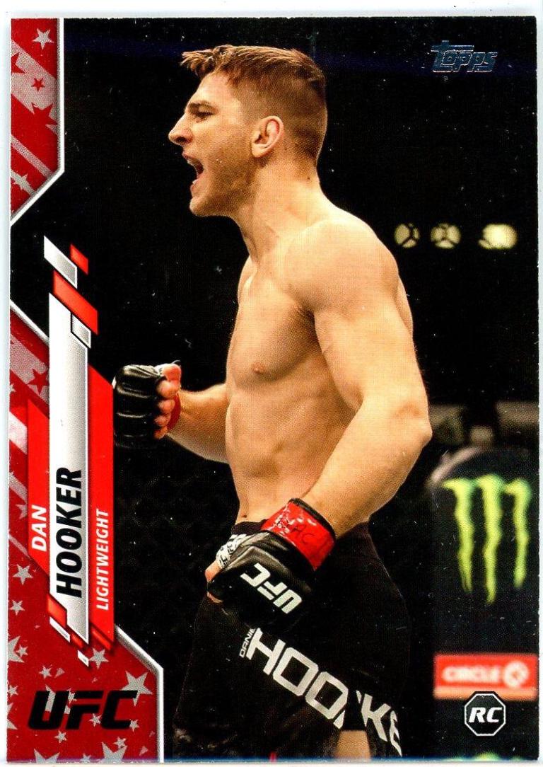Dan Hooker 2020 Topps UFC Base #86 Independence Day