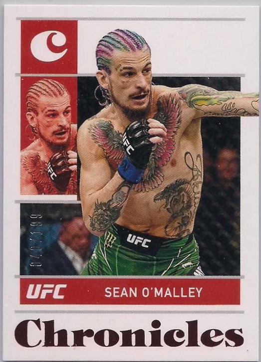 Sean O'Malley 2022 Panini Chronicles UFC Base Chronicles #70 Red