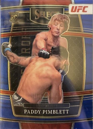 Paddy Pimblett 2022 Panini Select UFC Concourse #61 Blue Prizm