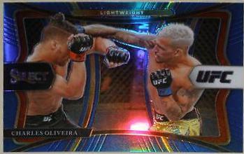 Charles Oliveira 2021 Panini Select UFC Premier Level #174 Blue