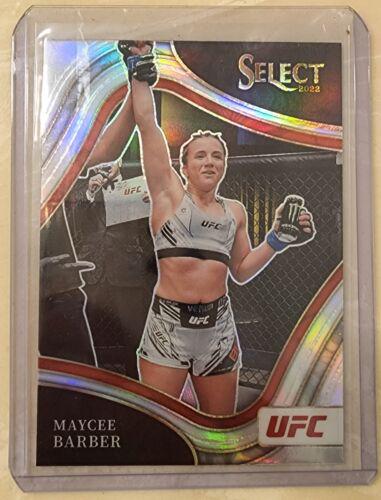 Maycee Barber 2022 Panini Select UFC Octagonside #240 Silver