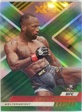 Leon Edwards 2023 Panini Chronicles UFC Base XR #291 Green