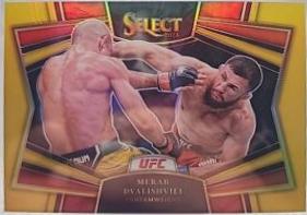 Merab Dvalishvili 2023 Panini Select UFC Snapshots #28 Gold