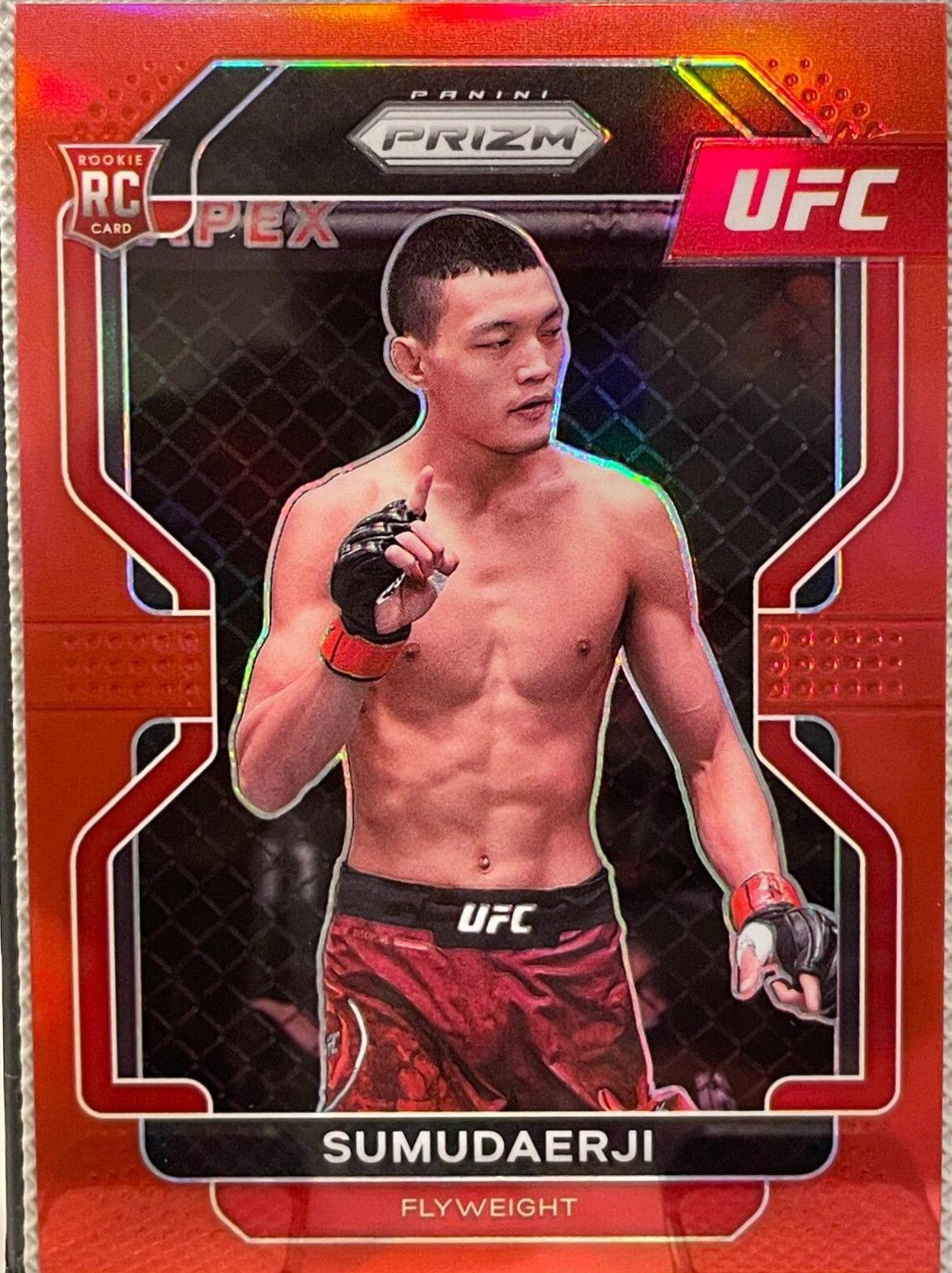 Su Mudaerji 2022 Panini Prizm UFC Base #114 Red