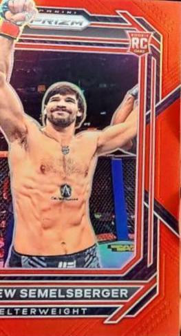 Matthew Semelsberger 2023 Panini Prizm UFC Base #152 Red