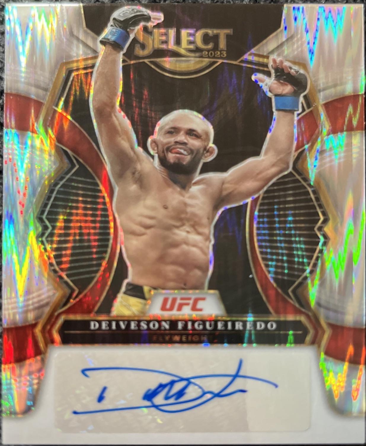 Deiveson Figueiredo 2023 Panini Select UFC Signatures #23 Disco