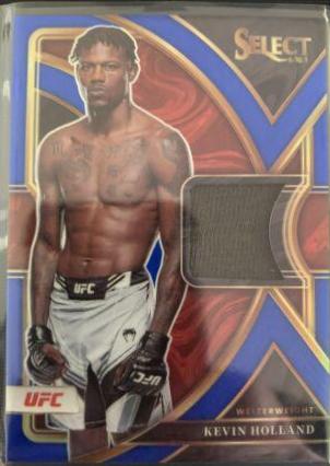 Kevin Holland 2023 Panini Select UFC Concourse #87 Blue Disco