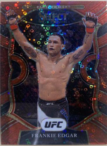Frankie Edgar 2021 Panini Select UFC Concourse #4 Red Disco