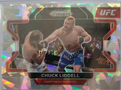 Chuck Liddell 2022 Panini Prizm UFC Base #9 Ice