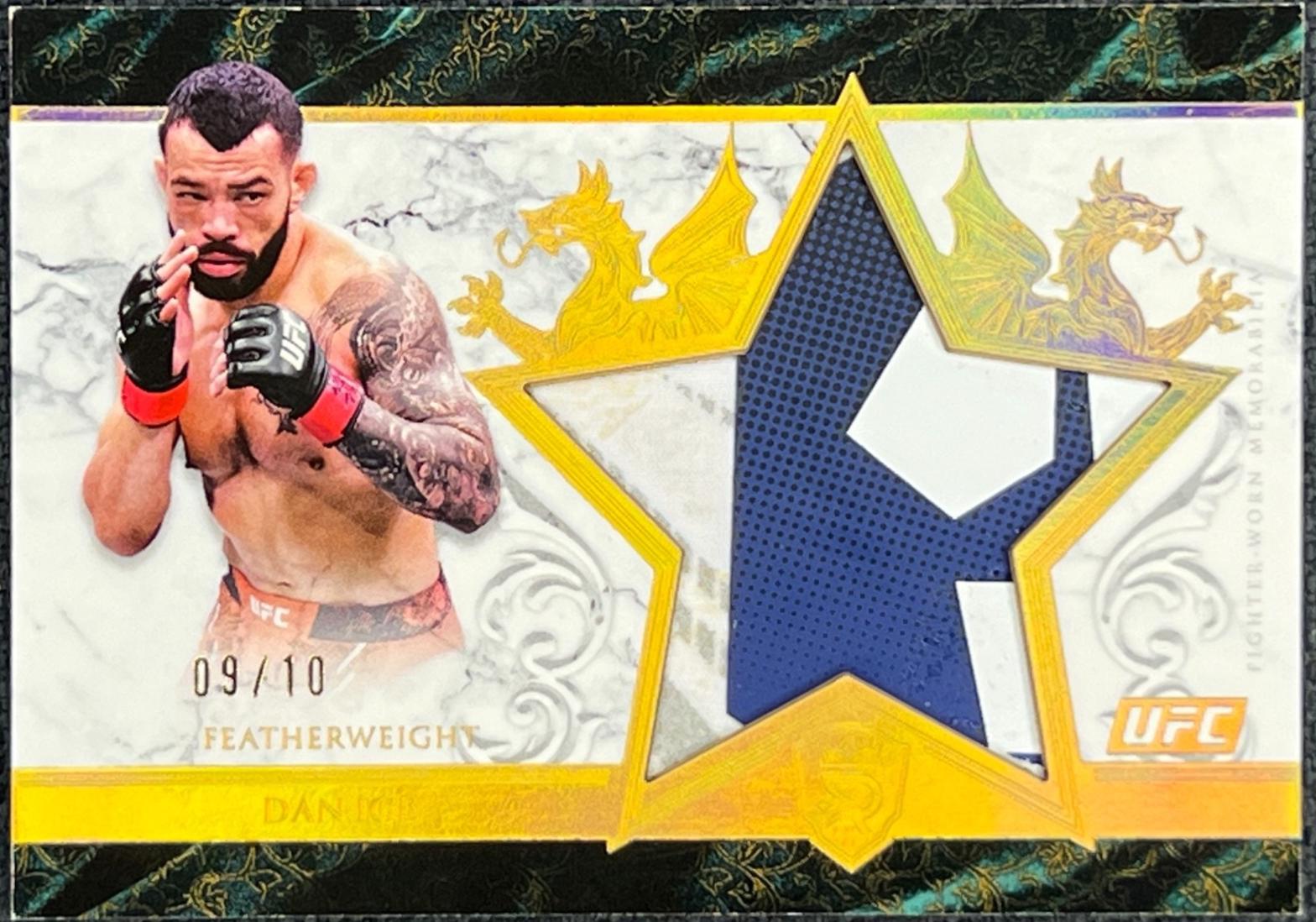 Dan Ige 2025 Topps Royalty UFC Star Relics #SR-DI Gold