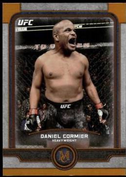 Daniel Cormier 2019 Topps UFC Museum Collection Base #1 Copper