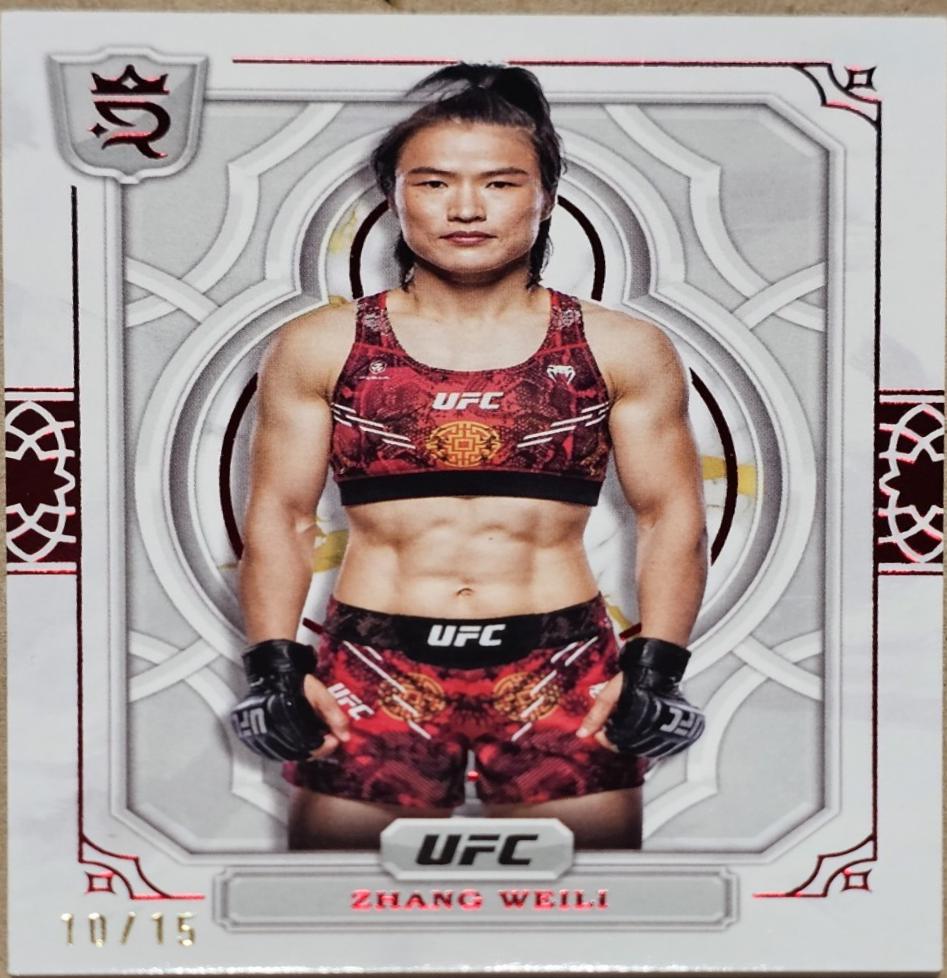 Zhang Weili 2024 Topps Royalty UFC Base #20 Red