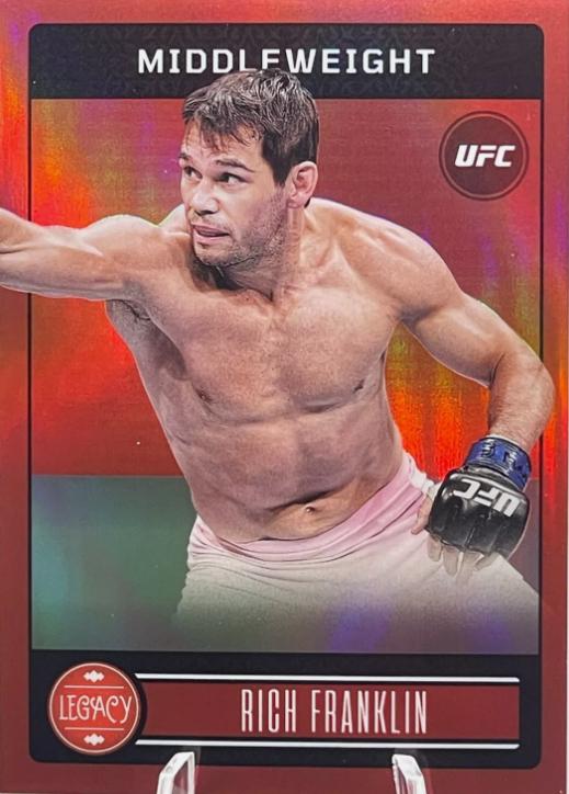 Rich Franklin 2023 Panini Chronicles UFC Base Legacy Premium Edition #331 Red