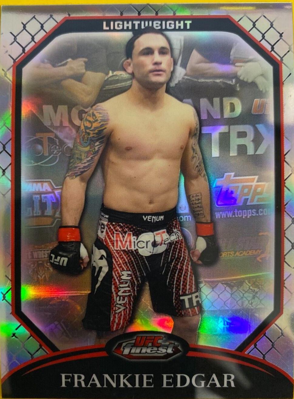 Frankie Edgar 2011 Topps Finest UFC Base #51 Refractor