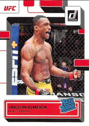 Jailton Almeida 2023 Panini Donruss UFC Base #218 Black