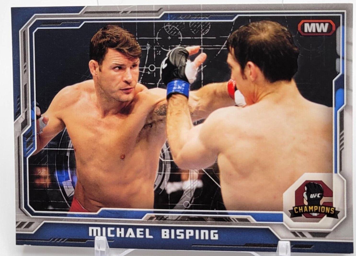 Michael Bisping 2014 Topps UFC Champions Base #55 Blue