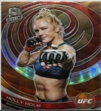 Holly Holm 2023 Panini Chronicles UFC Base Spectra #394 Bronze