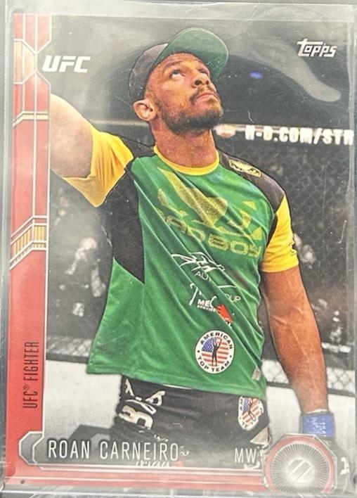 Roan Carneiro 2015 Topps UFC Champions Base #185 Red