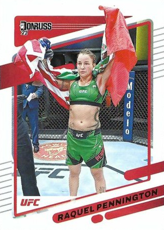 Raquel Pennington 2022 Panini Donruss UFC Base #174 Silver