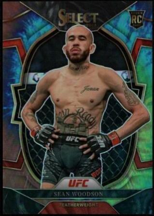Sean Woodson 2023 Panini Select UFC Concourse #23 Tie Dye