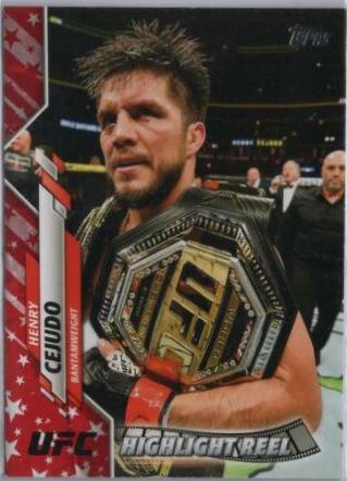 Henry Cejudo 2020 Topps UFC Base #99 Independence Day