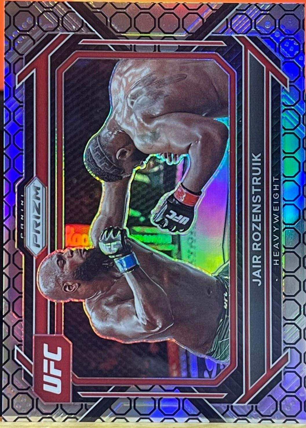 Jairzinho Rozenstruik 2023 Panini Prizm UFC Base #4 Octagon