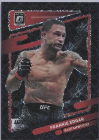 Frankie Edgar 2022 Panini Donruss Optic UFC Base #19 Black Velocity