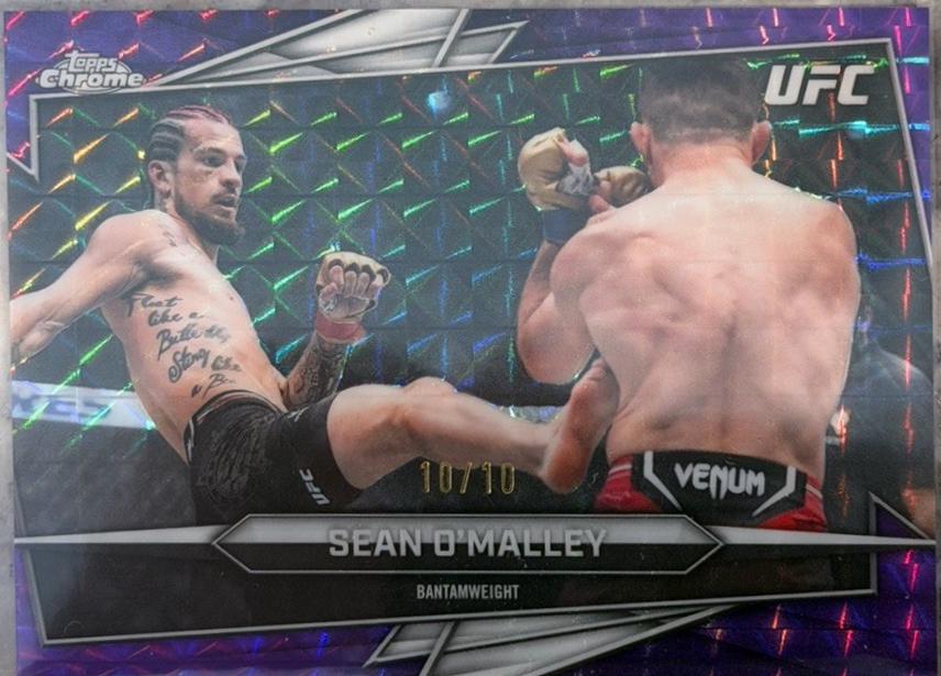Sean O'Malley 2026 Topps Chrome UFC Base #200 Black Refractor