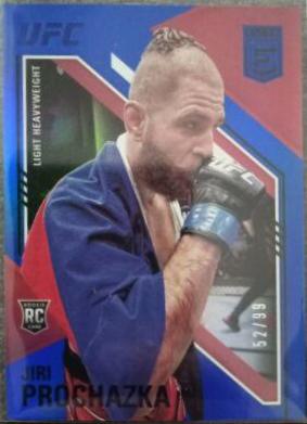 Jiri Prochazka 2021 Panini Chronicles UFC Base Elite #142 Blue