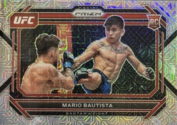 Mario Bautista 2023 Panini Prizm UFC Base #17 Mojo