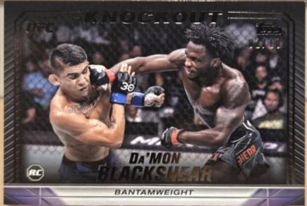 Da'Mon Blackshear 2024 Topps Knockout UFC Base #27 Black