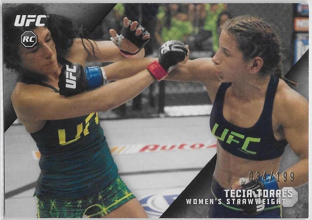 Tecia Pennington 2015 Topps UFC Knockout Base #93 Silver