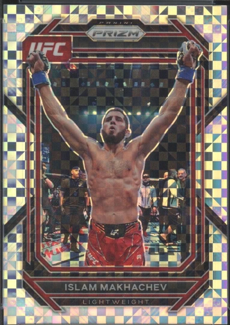 Islam Makhachev 2023 Panini Prizm UFC Base #177 Lucky Envelopes