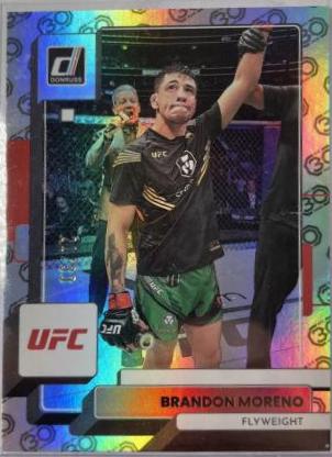 Brandon Moreno 2023 Panini Donruss UFC Base #78 30th Anniversary