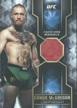 Conor McGregor 2017 Topps UFC Knockout Knockout Relics #KR-CM Red