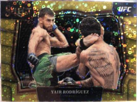 Yair Rodríguez 2023 Panini Select UFC Octagonside #259 Gold Disco
