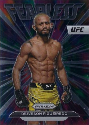 Deiveson Figueiredo 2023 Panini Prizm UFC Fearless #19 Black