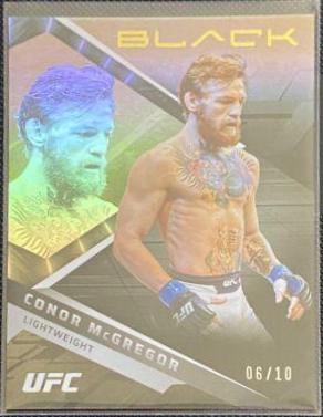 Conor McGregor 2022 Panini Chronicles UFC Base Black #218 Gold